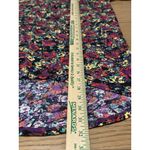 LuLaRoe Irma Size XS Dark Floral Print Hi- Low Top Stretch Colorful Loungewear Photo 3