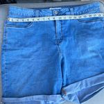 Croft & Barrow  Light Blue Jean Shorts size 16 Photo 5