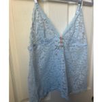 Blue Lace Lingerie Top Photo 1