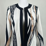 Dennis Basso Printed Luxe Crepe Jacket Size 4 NWOT Photo 4