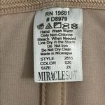 MiracleSuit Beige Inches Off Extra Firm Waist Trainer 2615 Womens Size 2X Photo 1