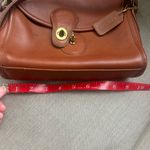 Coach Vintage leather turnlock crossbody bag 9908 y2k Devon British tan Photo 4