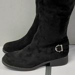 American Rag  Womens Riding Boots 5.5 Black Over The Knee Western Coastal Cowgirl Photo 4