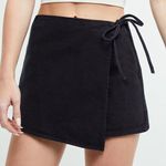 PacSun Carbon Black Wrap Skort Photo 0