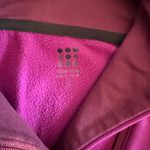 Title Nine Asymmetrical Quarter Zip Purple Fleece S small mock neck thumbholes Photo 9