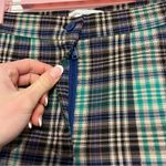 Urban Outfitters  Tessa Plaid Notched Cropped High-Waisted Pant Photo 3