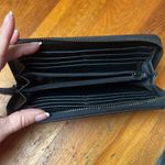 Steve Madden  Black Quilted Wallet Photo 1
