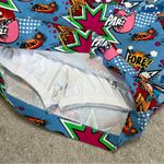 Royal & Awesome Women’s Partoon Ladies Mini Skort Skirt High Rise Multicolor 12 Blue Photo 9