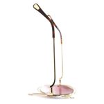 Chloé 💕CHLOE💕 Carlina Round Oversized Sunglasses ~ Gold Pink with Decals New in Box Photo 9