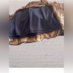 Lulus Women’s Med Mini Dress Floral Patchwork Boho Ruffle Hem & Wide Sleeves NWT Photo 9