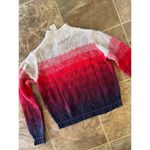 American Eagle  Ombre Stripe Mock Neck Cozy Knit Sweater Size XS Photo 6