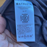 Athleta BROOKLYN UTILITY BAGGY JUMPSUIT Relax fit Color Shale Dusty Purple 14P Photo 7