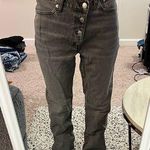 Madewell 90s Straight Jeans with Asymmetrical Button Closure Photo 0