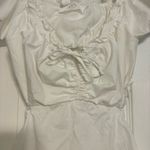 ASTR  The Label Verana Cut Out Puff Sleeve Dress White Photo 5