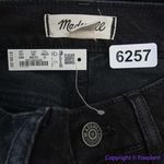 Madewell NEW The Mid-Rise Perfect Vintage Jeans Clean Black Wash, 25 Photo 13