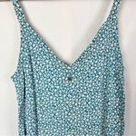 Billabong  Florida Blue Haze Floral Cropped Jumpsuit 10 Photo 44