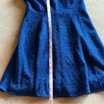 SheIn  Dark Blue Satin Dress Photo 6