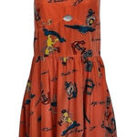 Nanette Lepore L'AMOUR Sweetheart Logo Anchor Sun Dress EUC Size 11 Photo 0