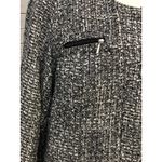Soft Surroundings  Blazer size Medium Zipper Coat‎ Tweed Sweater Jacket Pockets Photo 5