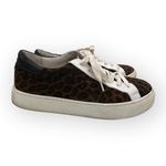 Veronica Beard Suede Leopard Bibi Sneakers Size 10 Photo 4