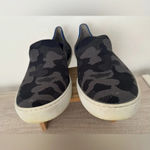 Rothy's The Original Slip On Knit Sneaker Washable Grey Black Camo Size 10 Photo 3