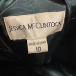 Jessica McClintock Emerald Green Mini Dress Photo 3