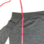 J.Crew 90s Vintage  Gray Italian Cashmere Crewneck Sweater Small Photo 2