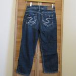 Silver Jeans Silver Blue Jeans Suki W27 x L 22 1/2  22.5 Stretch Embroidered Photo 1