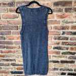 Paper Crane  Gray Knit Sleeveless Mini Sweater Dress Women's Size Small Photo 6