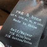 Rag and Bone Harley Photo Print Silk Cotton Mini Skirt Stretch Pull-On Size Medium Photo 8