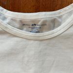 Brandy Melville white cherub graphic crop top Photo 1