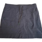 Marmot  Grey Cargo Hiking Mini‎ Skirt Extra Extra Small XXS 2 Tie Waist Photo 0