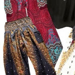 Spiritual Gangster Bohemian Multicolor Women's Harem Pants & Inspirational Tees Bundle Photo 0