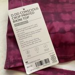 Athleta NWT  Conscious Crop Bikini Top Size M D-DD Removable Pads Photo 4