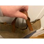 Winter Session Women's Wax Canvas Handmade Shoulder Bag Crossbody Purse Brown Photo 7