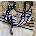 ZARA Women's Seamless Striped Jumpsuit XS BNWT Photo 4