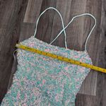 Windsor  sequin sparkly iridescent blue prom homecoming mini dress Photo 3