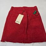 Rag and Bone Moss Skirt in Bull Red Photo 6