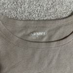 Old Navy Beige waffle knit  baby tee Photo 2