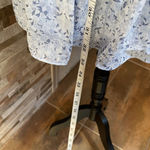 House of Harlow  1960 x REVOLVE Blue Smocked Mini Ruffled Floral Dress Size M Photo 14