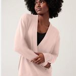 Athleta NWOT ORCHID PINK PURANA V-NECK WRAP SWEATSHIRT SWEATER Photo 0