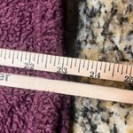 Patagonia  Women’s Small Quarter Zip Fleece Pullover Burgundy Sherpa Cozy Warm Photo 6