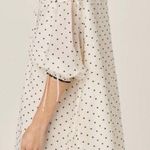 For Love & Lemons Eden Mini Dress tiny velvet flocked hearts Photo 2