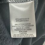 Z Supply  Essentials Half Zip Black Sweatshirt Size Medium Photo 3