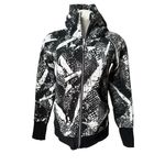 Lululemon  Scuba Hoodie III in Static Mist White Black, Sz 6 Photo 2