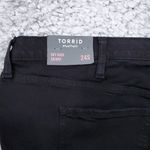 Torrid 24S Sky High Skinny Jeans Plus Size Black High Rise Premium Stretch Photo 2