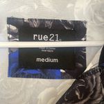 Rue 21  Blue and Black Floral Hoodie Photo 1