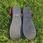 Sangria Palm Leaf Flat Women's Sandals | Photo 4