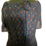 J Gee Free People inspired Blue Paisley Print Boho Dress Size 2X Photo 7