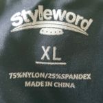 Women's XL Navy Blue Yoga Pants with Pockets Photo 3